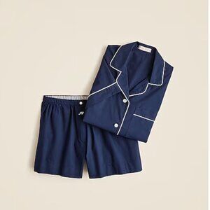 J.Crew Short Sleeve Cotton Pajama Set (S)